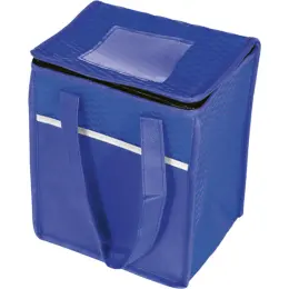 Blue 9 Can Wave Design Cooler